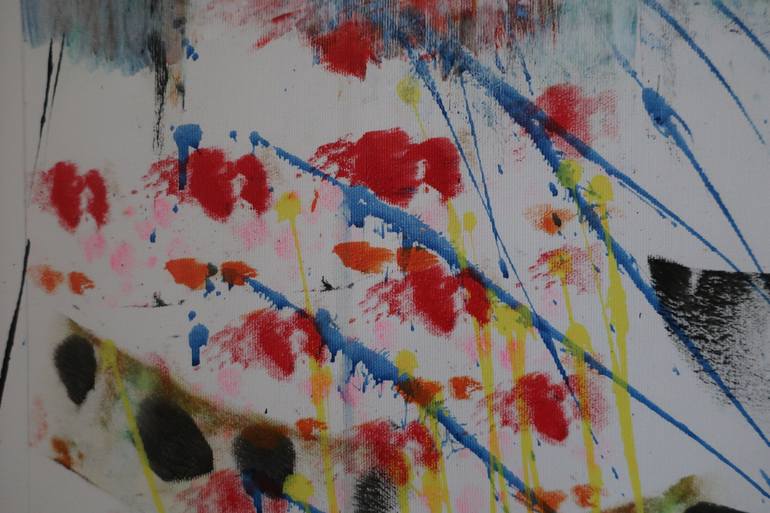 Original Abstract Painting by Marthe Isa