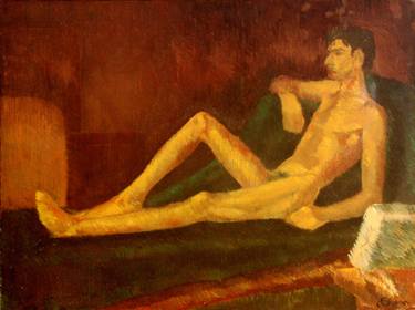 Original Nude Painting by Jordan Josko Efremov