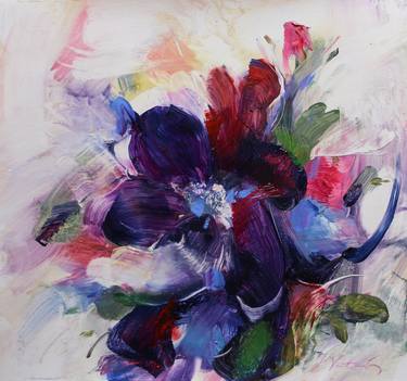 Print of Abstract Floral Paintings by Nataša Bezić