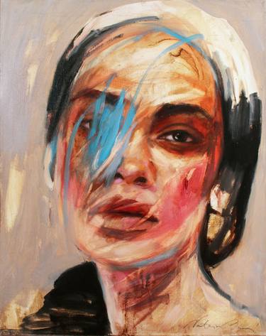 Original Expressionism Portrait Paintings by Nataša Bezić