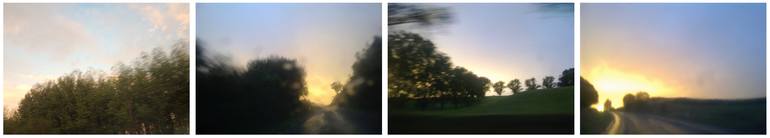 Original Abstract Expressionism Time Photography by Rita Soromenho