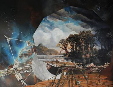 Original Surrealism Nature Paintings by Geoff Diego Litherland