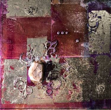 Original Fine Art Abstract Painting by Deborah Gavel