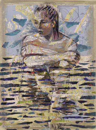 Print of Figurative Water Collage by Audrey Frank Anastasi