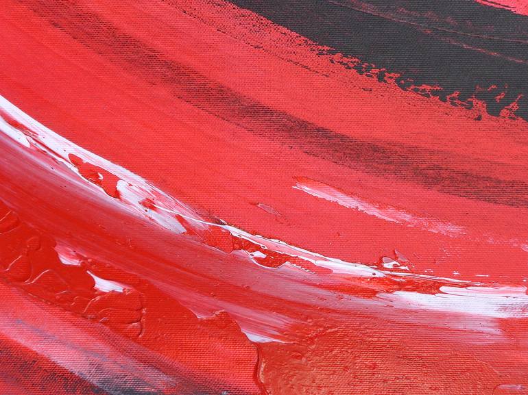 Original Abstract Outer Space Painting by Rob Van Heertum