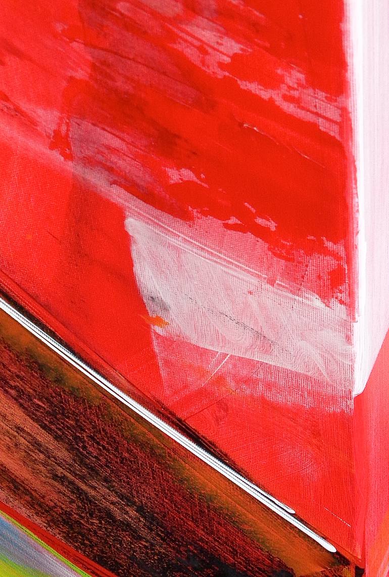 Original Abstract Outer Space Painting by Rob Van Heertum