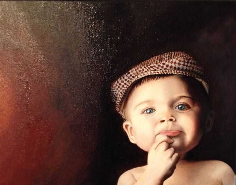 The boy Painting by Aymen Ezzine | Saatchi Art