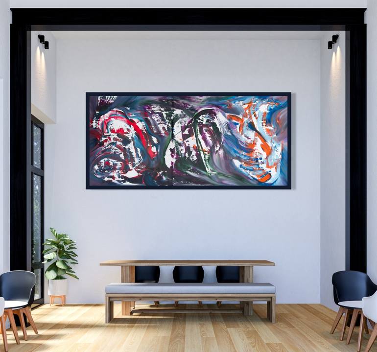 Original Abstract Painting by Davide De Palma