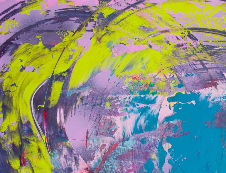 Original Abstract Expressionism Abstract Painting by Davide De Palma