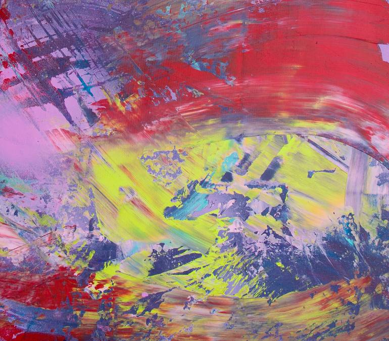 Original Abstract Expressionism Abstract Painting by Davide De Palma