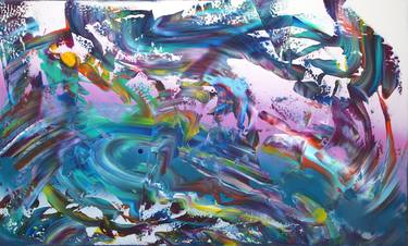 Original Abstract Expressionism Abstract Paintings by Davide De Palma