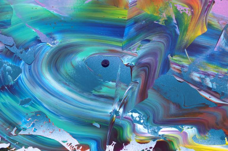 Original Abstract Expressionism Abstract Painting by Davide De Palma