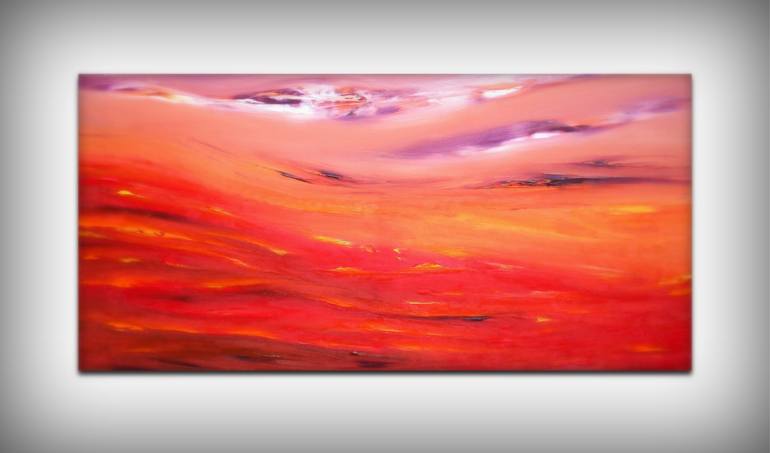 Original Abstract Landscape Painting by Davide De Palma