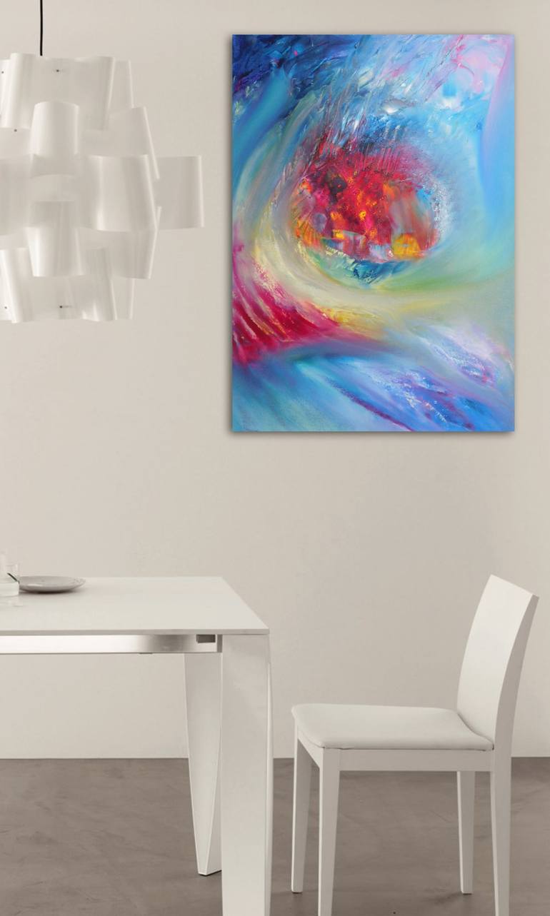 Original Abstract Expressionism Abstract Painting by Davide De Palma