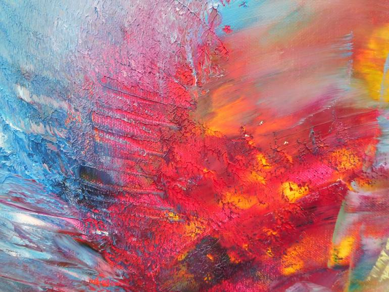 Original Abstract Expressionism Abstract Painting by Davide De Palma