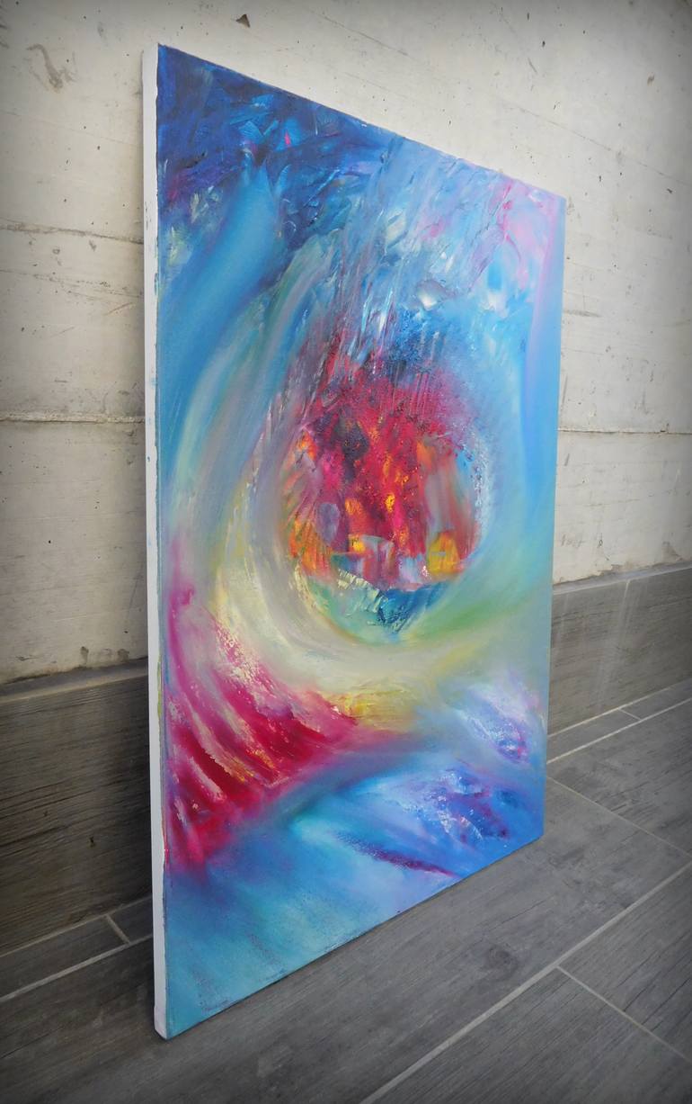 Original Abstract Expressionism Abstract Painting by Davide De Palma