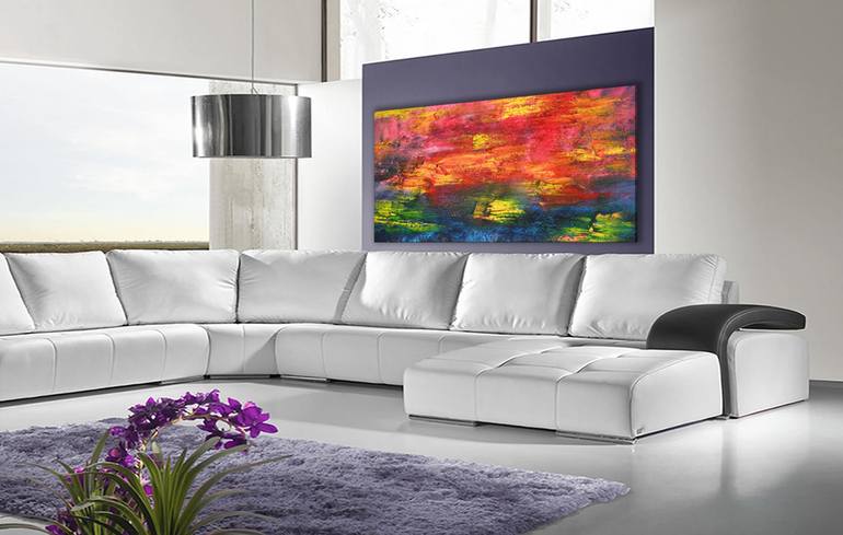 Original Abstract Expressionism Abstract Painting by Davide De Palma