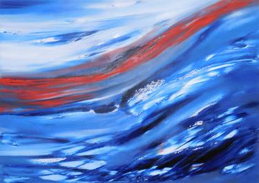 Print of Abstract Seascape Paintings by Davide De Palma