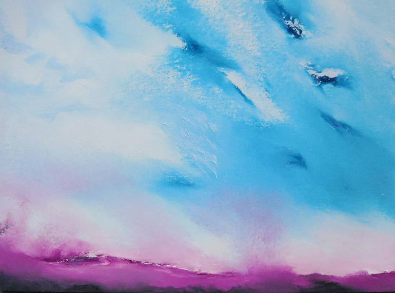 Original Abstract Landscape Painting by Davide De Palma