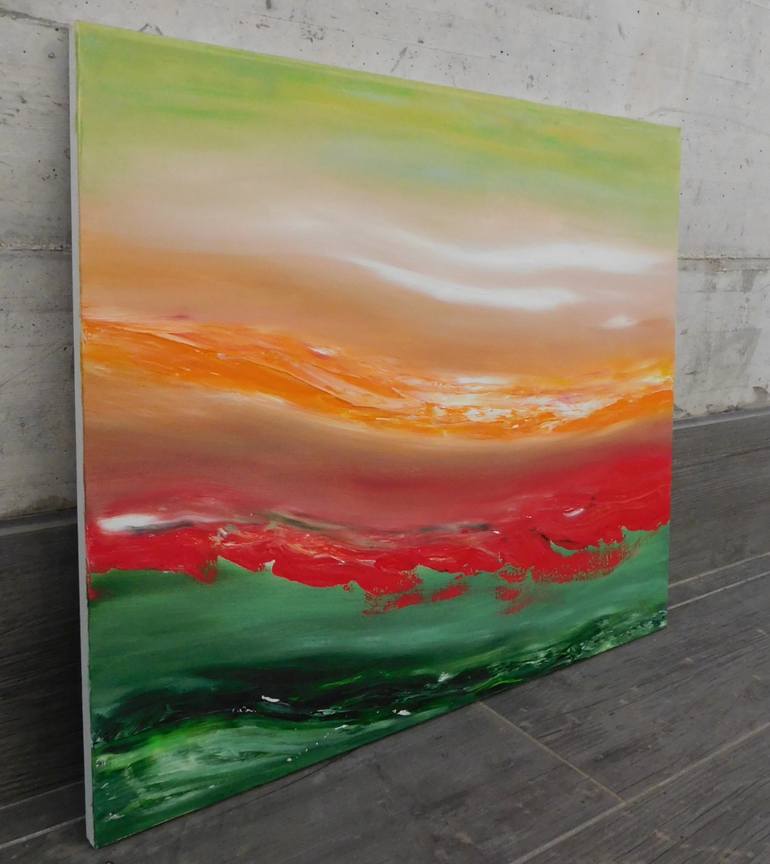 Original Abstract Landscape Painting by Davide De Palma