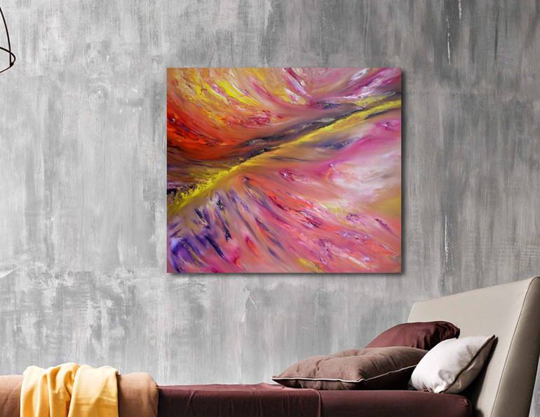 Original Abstract Expressionism Abstract Painting by Davide De Palma