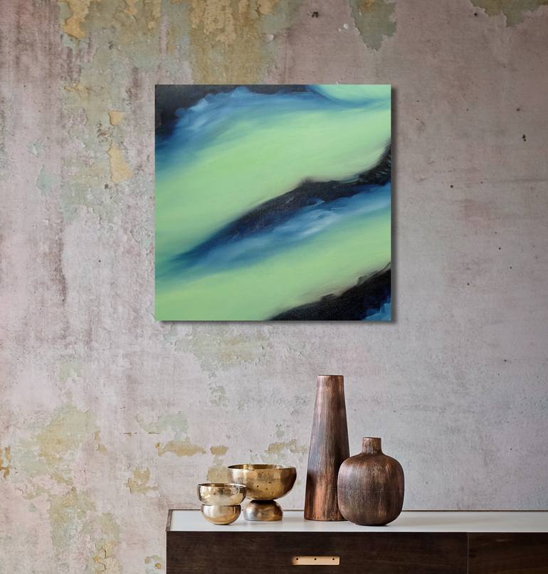 Original Abstract Landscape Painting by Davide De Palma