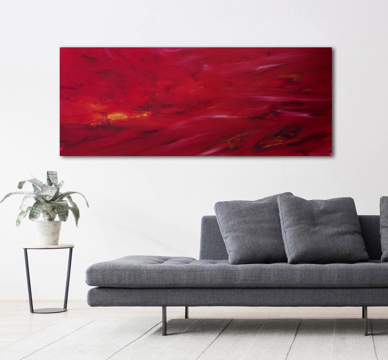 Original Abstract Expressionism Abstract Painting by Davide De Palma