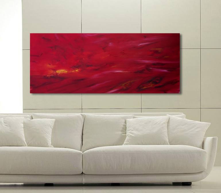 Original Abstract Expressionism Abstract Painting by Davide De Palma