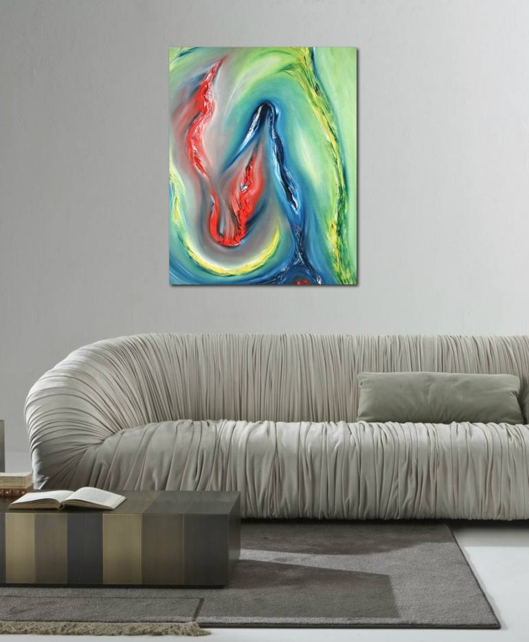 Original Abstract Painting by Davide De Palma