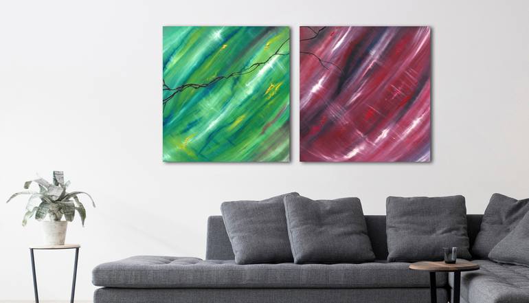 Original Abstract Painting by Davide De Palma