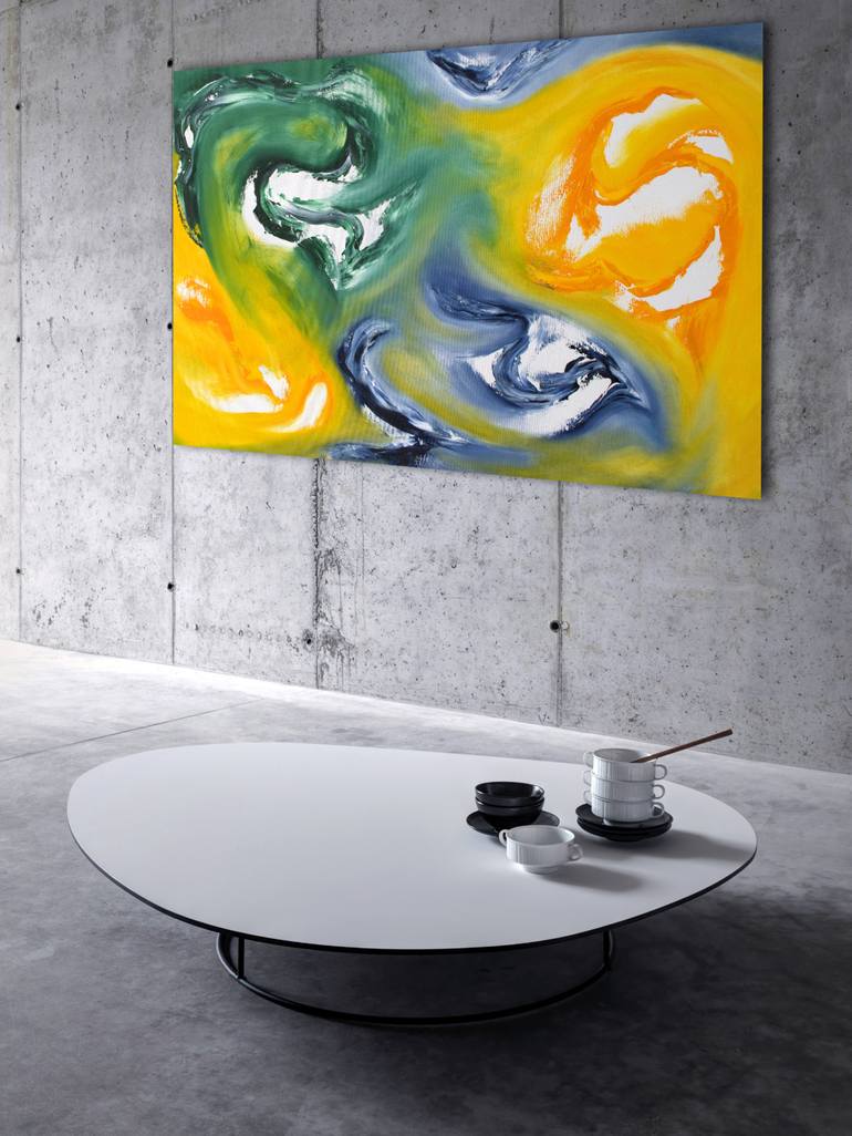 Original Abstract Painting by Davide De Palma