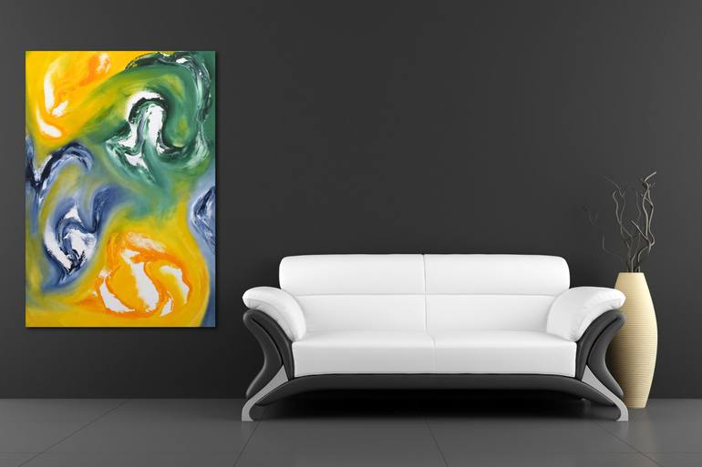 Original Abstract Painting by Davide De Palma