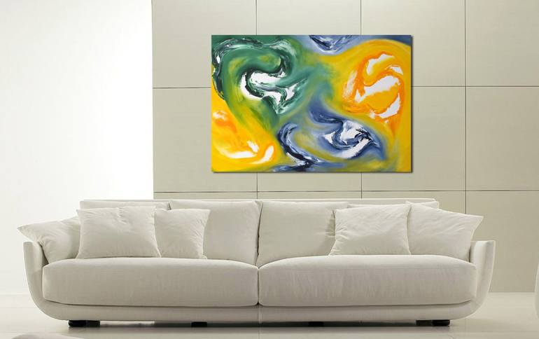 Original Abstract Painting by Davide De Palma