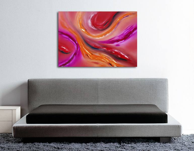 Original Abstract Expressionism Abstract Painting by Davide De Palma