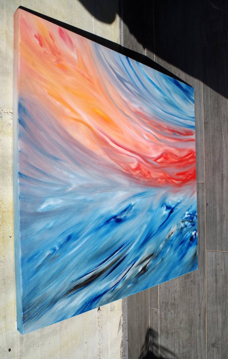Original Impressionism Landscape Painting by Davide De Palma
