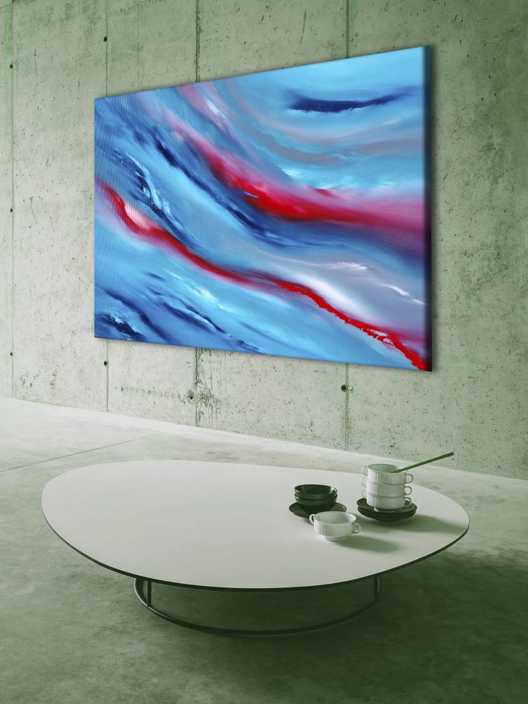 Original Abstract Landscape Painting by Davide De Palma