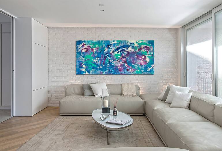 Original Abstract Painting by Davide De Palma