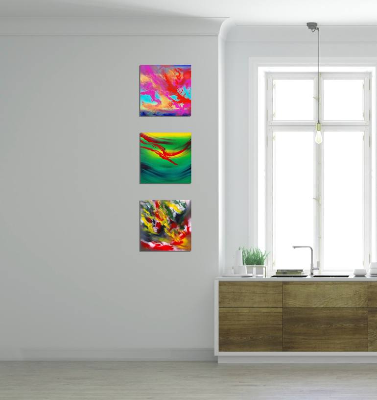 Original Abstract Painting by Davide De Palma