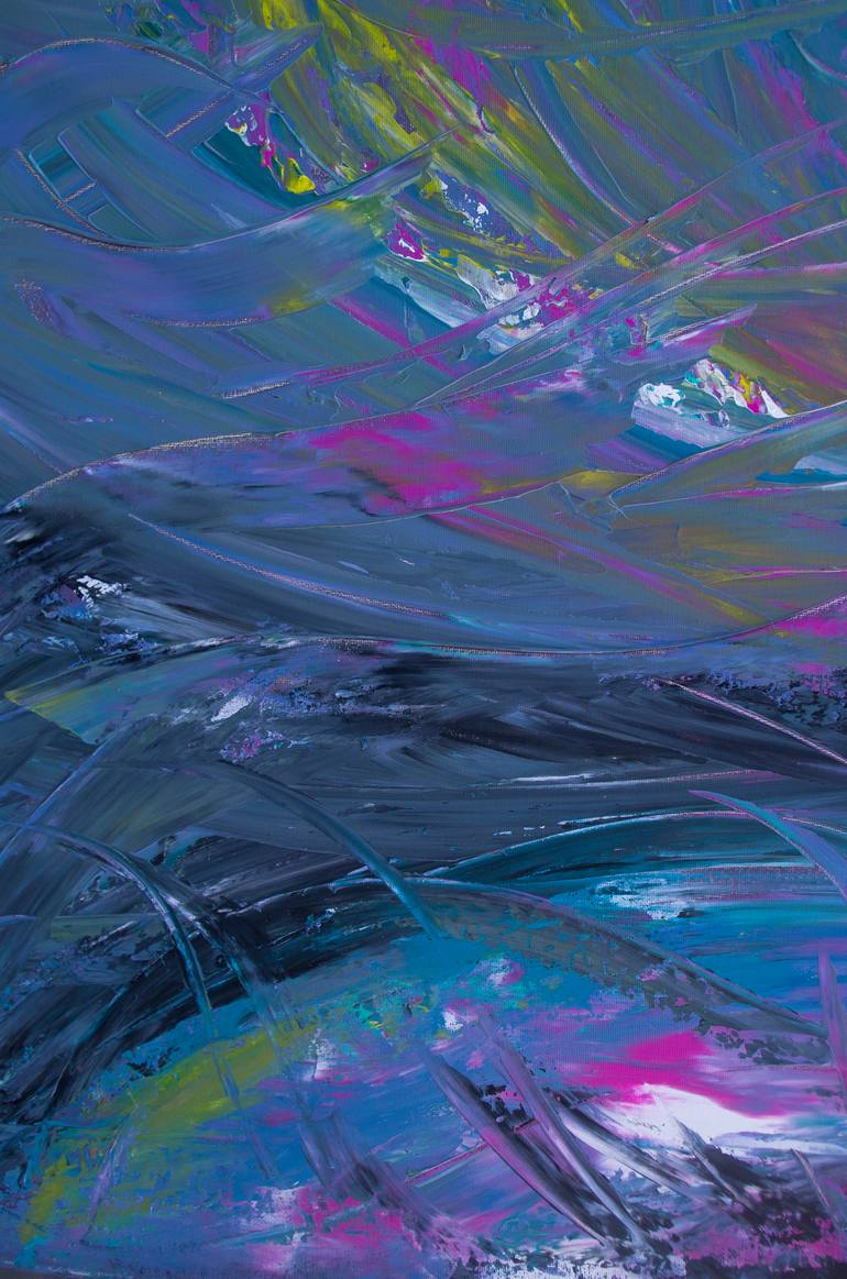 Original Impressionism Language Painting by Davide De Palma