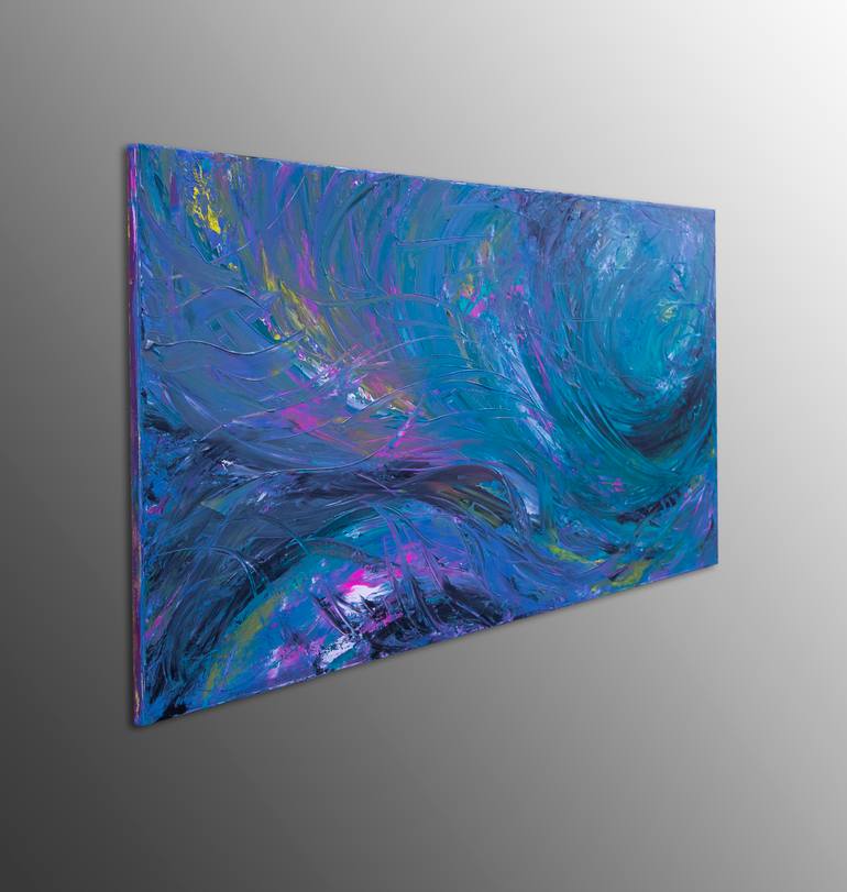 Original Impressionism Language Painting by Davide De Palma