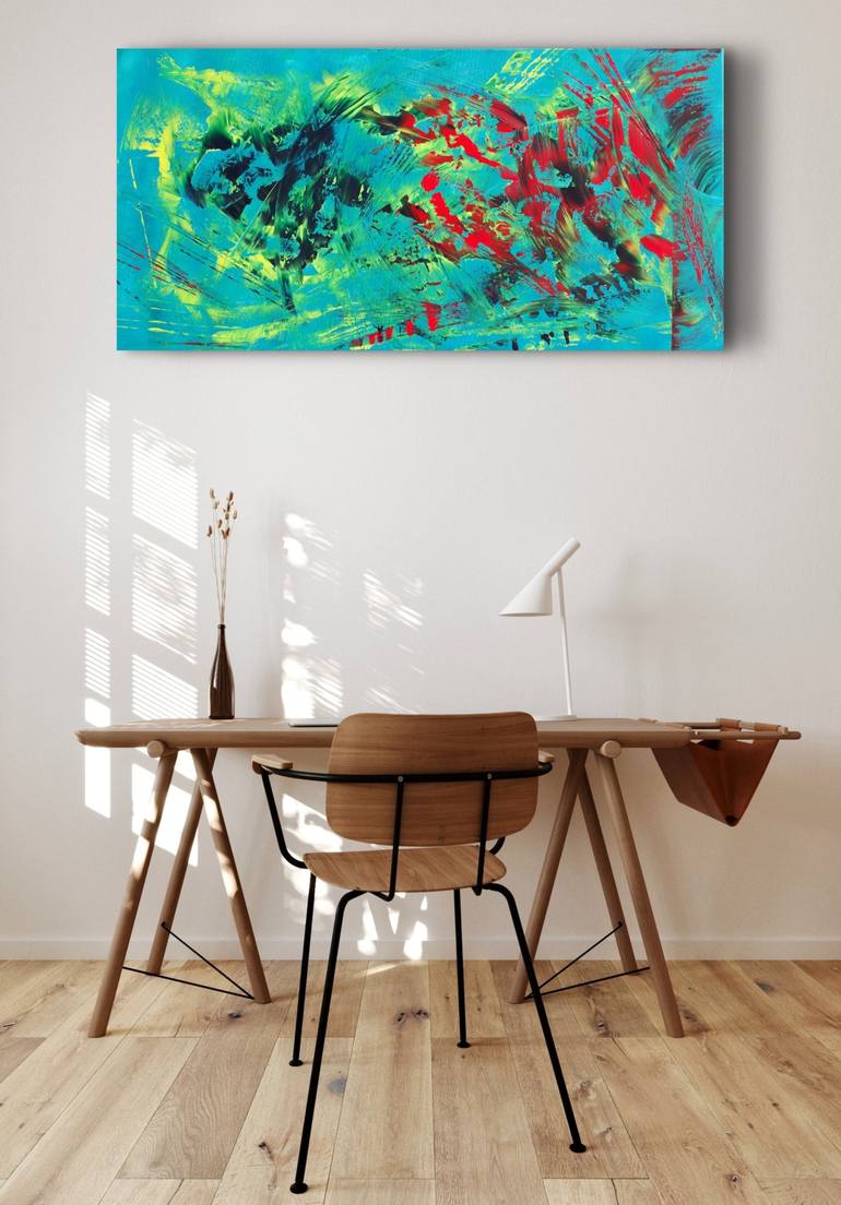 Original Abstract Painting by Davide De Palma