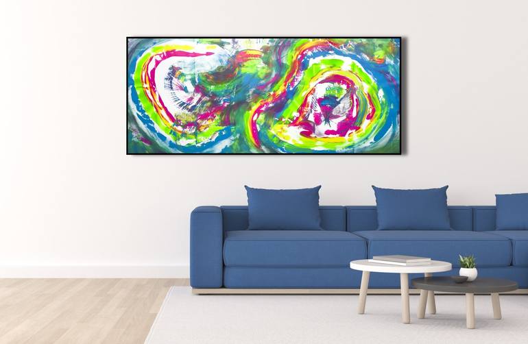 Original Abstract Painting by Davide De Palma