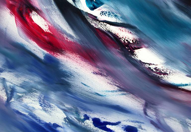 Original Abstract Expressionism Abstract Painting by Davide De Palma