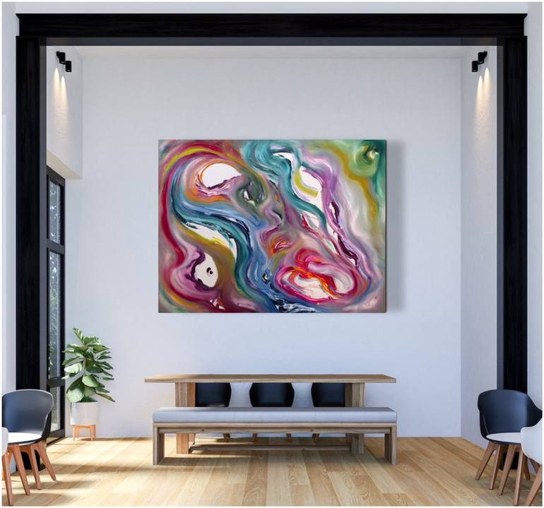 Original Abstract Painting by Davide De Palma