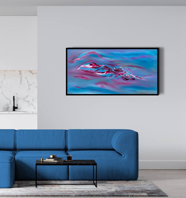 Original Abstract Expressionism Abstract Painting by Davide De Palma