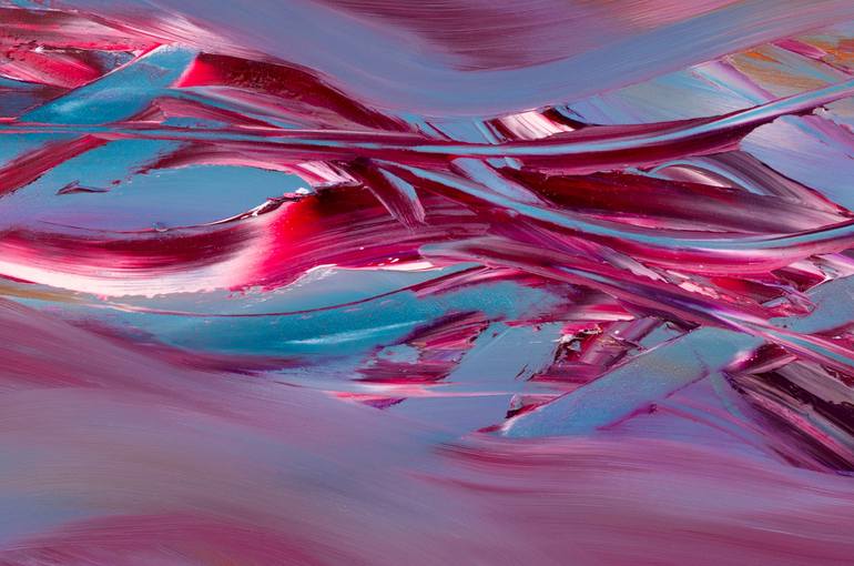 Original Abstract Expressionism Abstract Painting by Davide De Palma