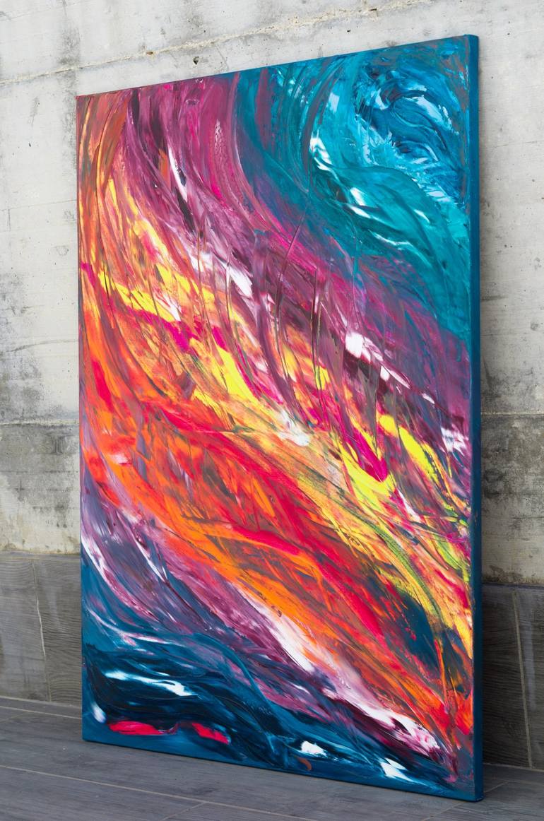 Original Abstract Painting by Davide De Palma