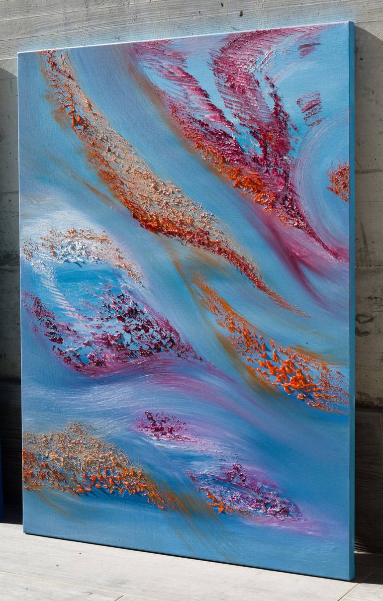 Original Abstract Landscape Painting by Davide De Palma