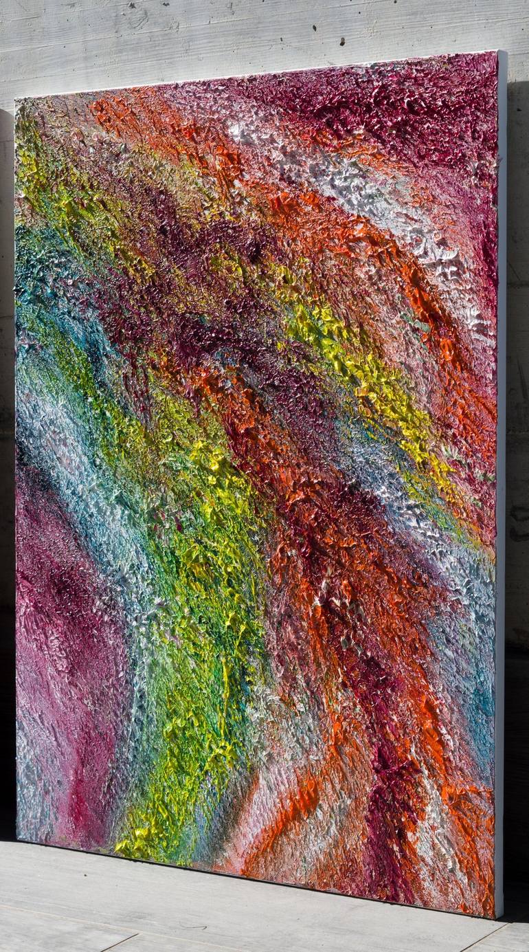 Original Abstract Expressionism Abstract Painting by Davide De Palma