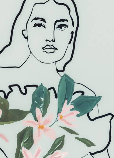 Original Contemporary Portrait Digital by Beate Tubach